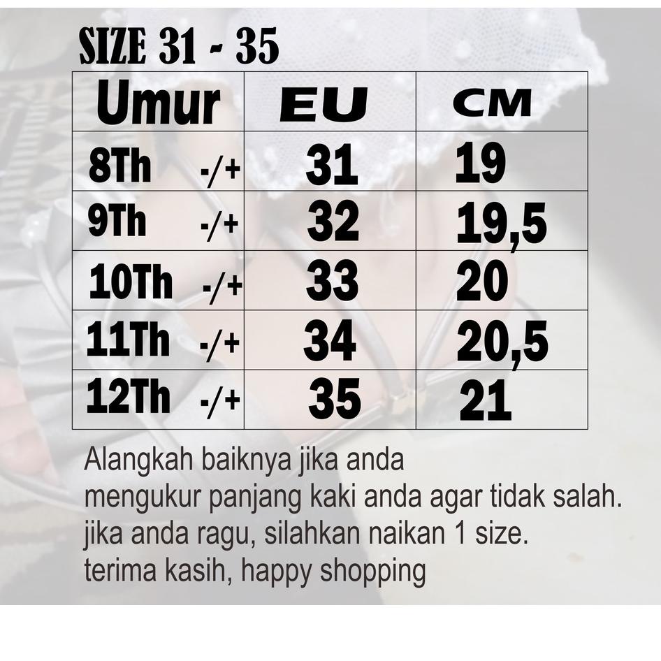 Special 2020 Sandal Anak Hak Kaca / Sandal Pesta Anak Perempuan / Sandal Anak Mutiara Deret u61☆