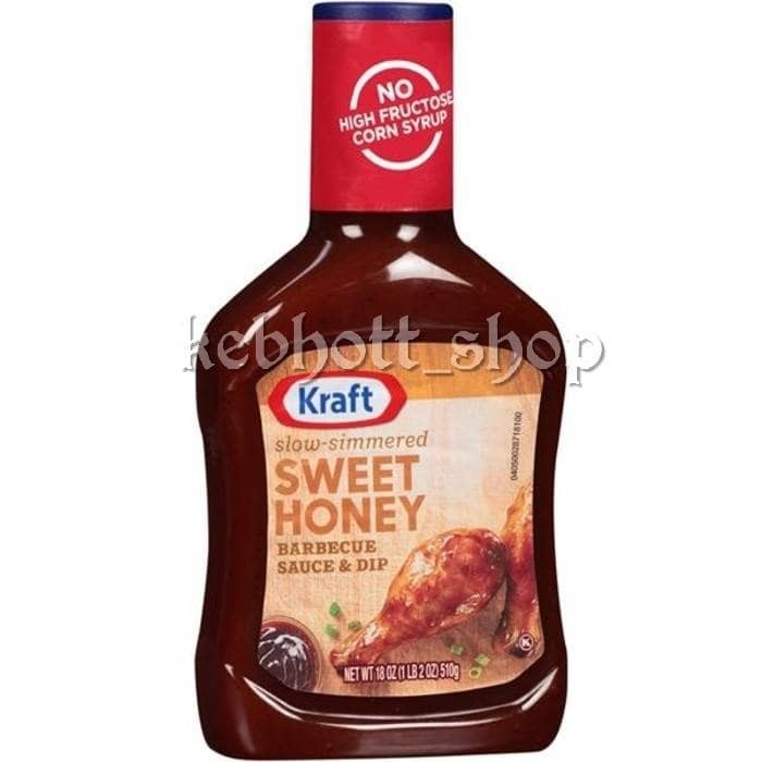 

Kraft Sweet Honey BBQ Barbeque Sauce 510 gr