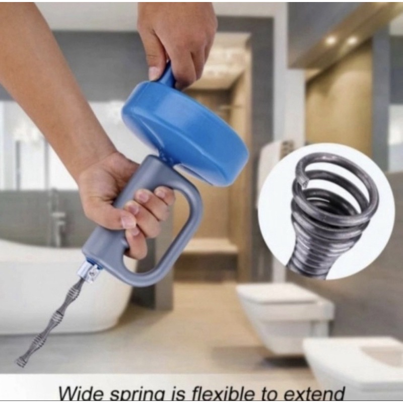 Pipe Cleaner 15M - Alat Pembersih Saluran Air Mampet 15M