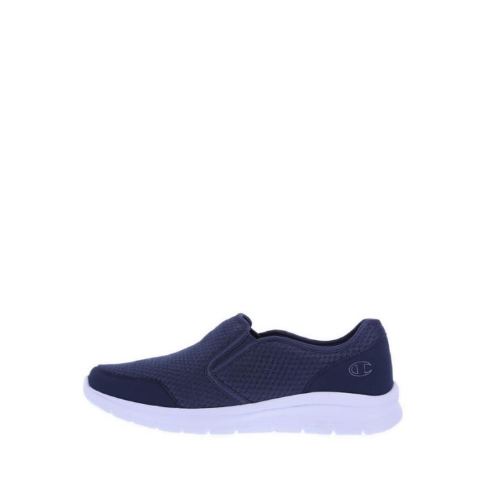 READY PAYLESS SNEAKERS PRIA Champion Men's Encore Slip-On - Navy A - Navy,US 10 PROMO