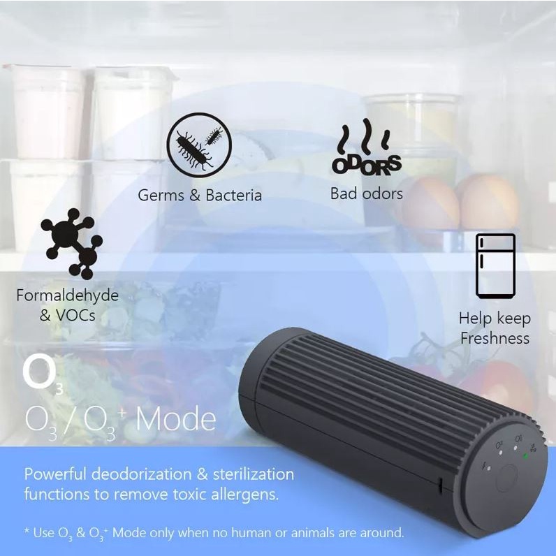 IONKINI JO-6708 Dual Mode Portable Air Purifier Ozone Pembersih Udara