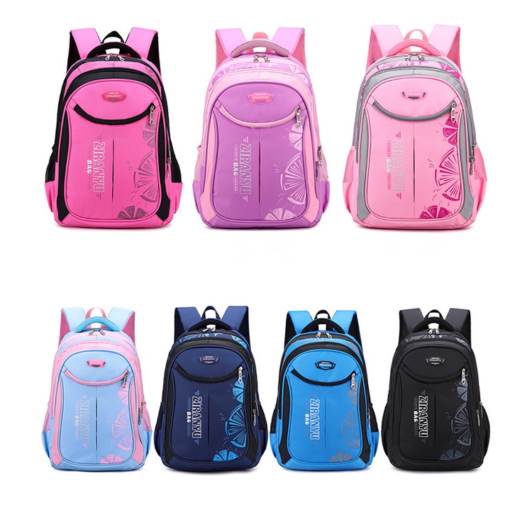 Tas Ransel Anak Sekolah SD/SMP/SMA/Tas Ransel Cewek Motif Terbaru/Tas Ransel Bahan Kanvas Premium Quality