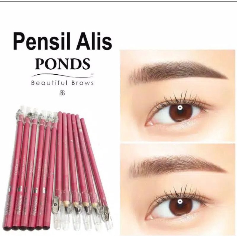 ECER EYEBROW | PENSIL ALIS + SERUT WARNA COKLAT TERMURAH