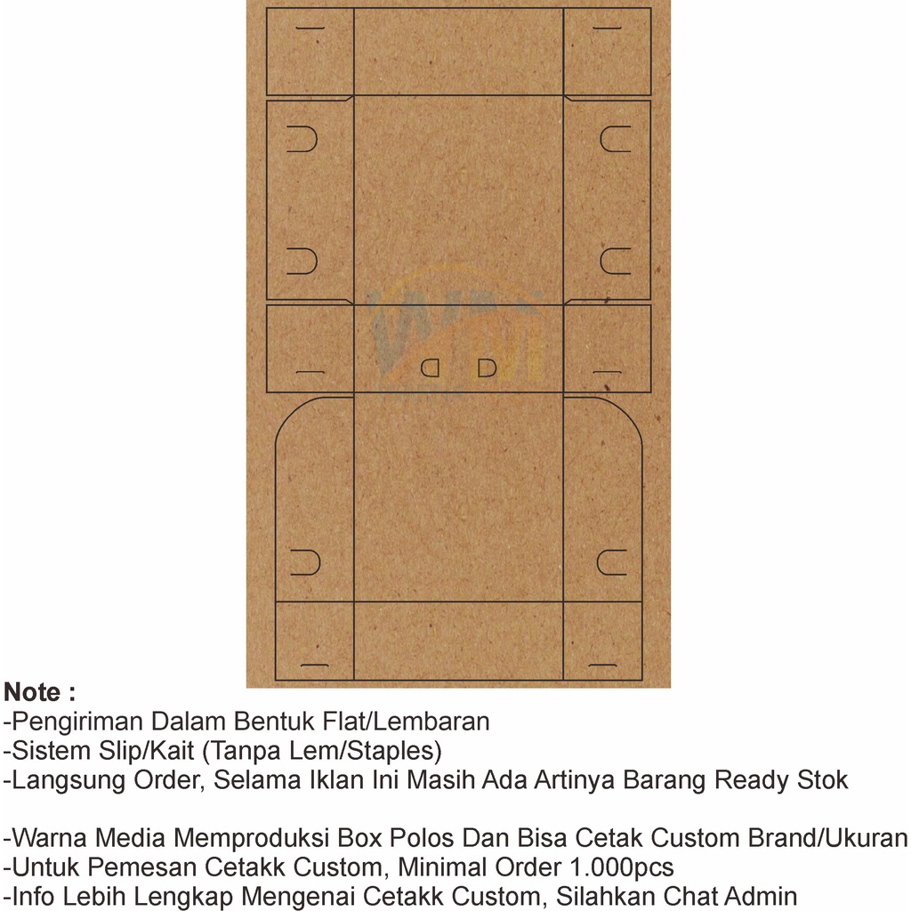 Dus Box Kotak Snack Kue / Kardus 12x12 / Box Pisang Keju / Dus Take Away / Kemasan PE / Box Snack 15x15 / Kemasan Kraft Laminasi / Dus Martabak Mini