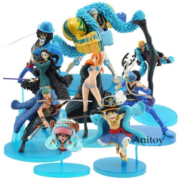 Dijual One Piece Straw Hat Member Crew 20th Anniversary Figure Berkualitas