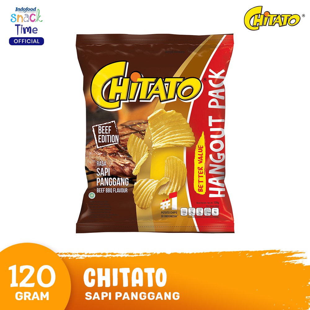 

Chitato Sapi Panggang 120 Gr - 1 Pcs