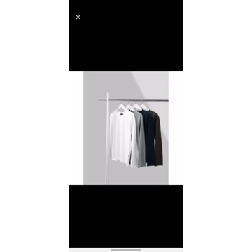 UNFINISHED | Kaos Polos Pria Lengan Panjang Tanpa kerah