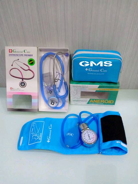 Paket Tensi Aneroid + Stethoscope Premier General Care