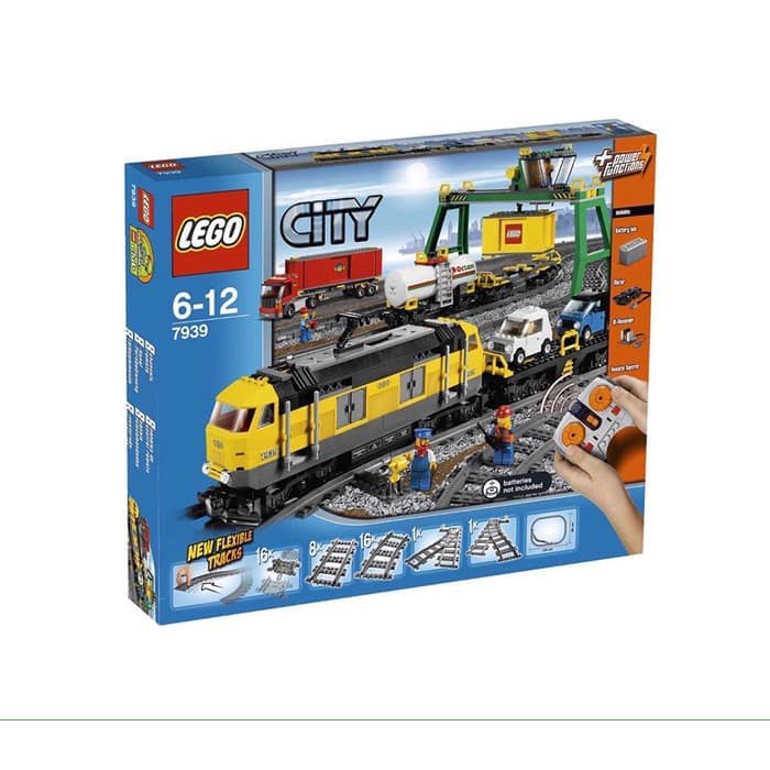 lego yellow train