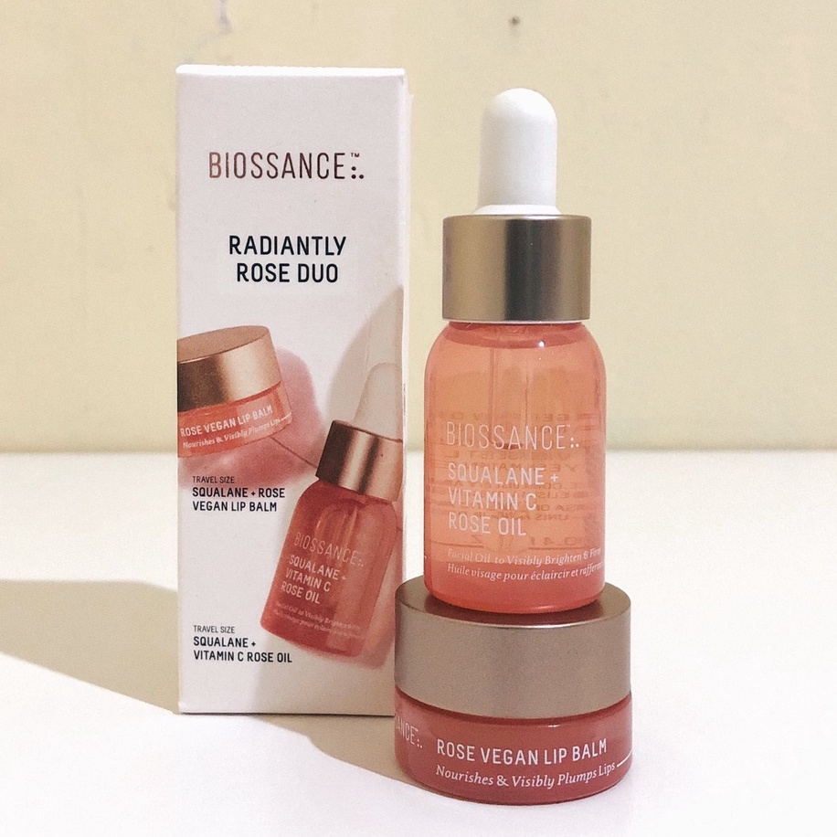 Biossance RADIANTLY ROSE DUO