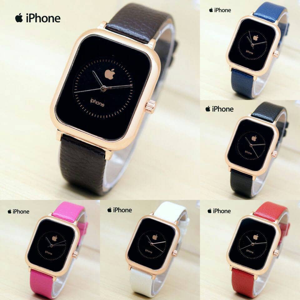 IPHONE WATCH JAM TANGAN IMPORT FASHION WANITA