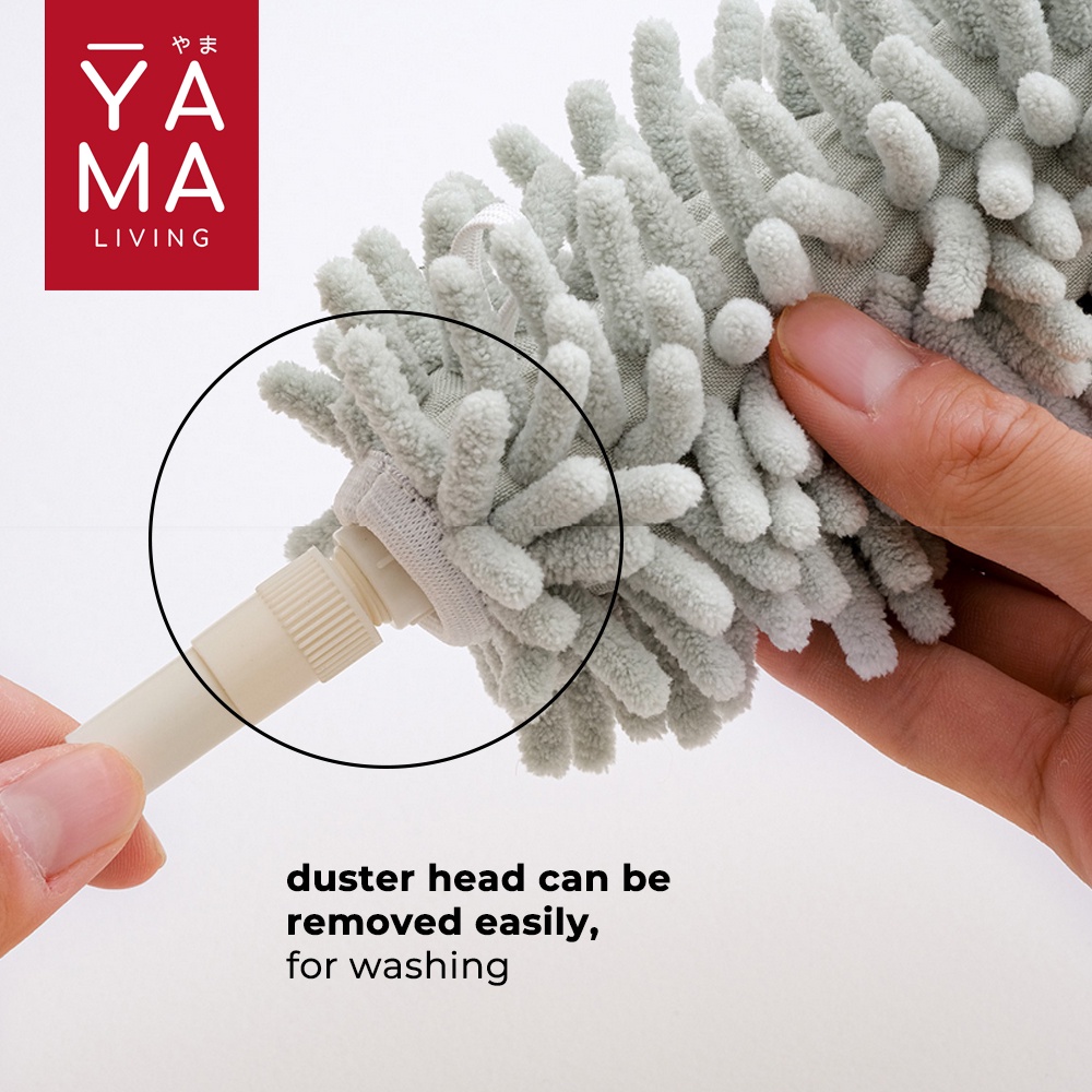 YAMA HANEBOKI Retractable Chenille Duster Kemoceng Microfiber Panjang Alat Pembersih Rumah IUIGA