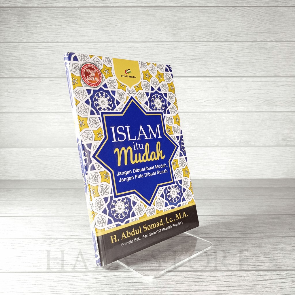 Buku Islam Itu Mudah - H. Abdul Somad, Lc., M.A. - Pro U Media 100% Original