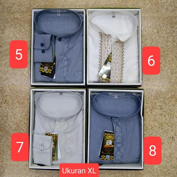 Baju Koko Atlas lengan panjang original ukuran XL