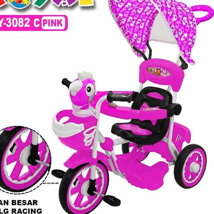 Serba Murah ROYAL Sepeda Anak Roda 3 Tiga Stroller Anak  Royal 9380 9680 9180 8580 6580 5098 3298 22