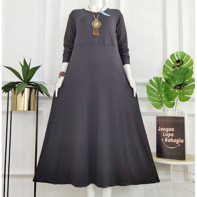 Gamis Jersey polos