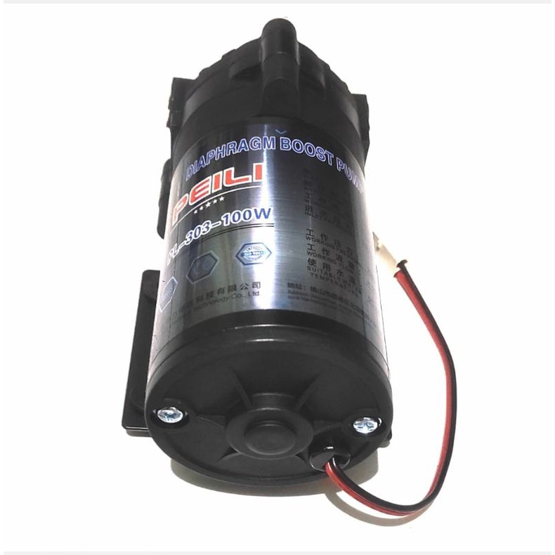 Jual POMPA ONLY BOOSTER PUMP 24 V POMPA MESIN RO 50 GPD 75 GPD 100 GPD Shopee Indonesia