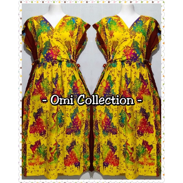 Longdress Slempang Batik Putri Ayu