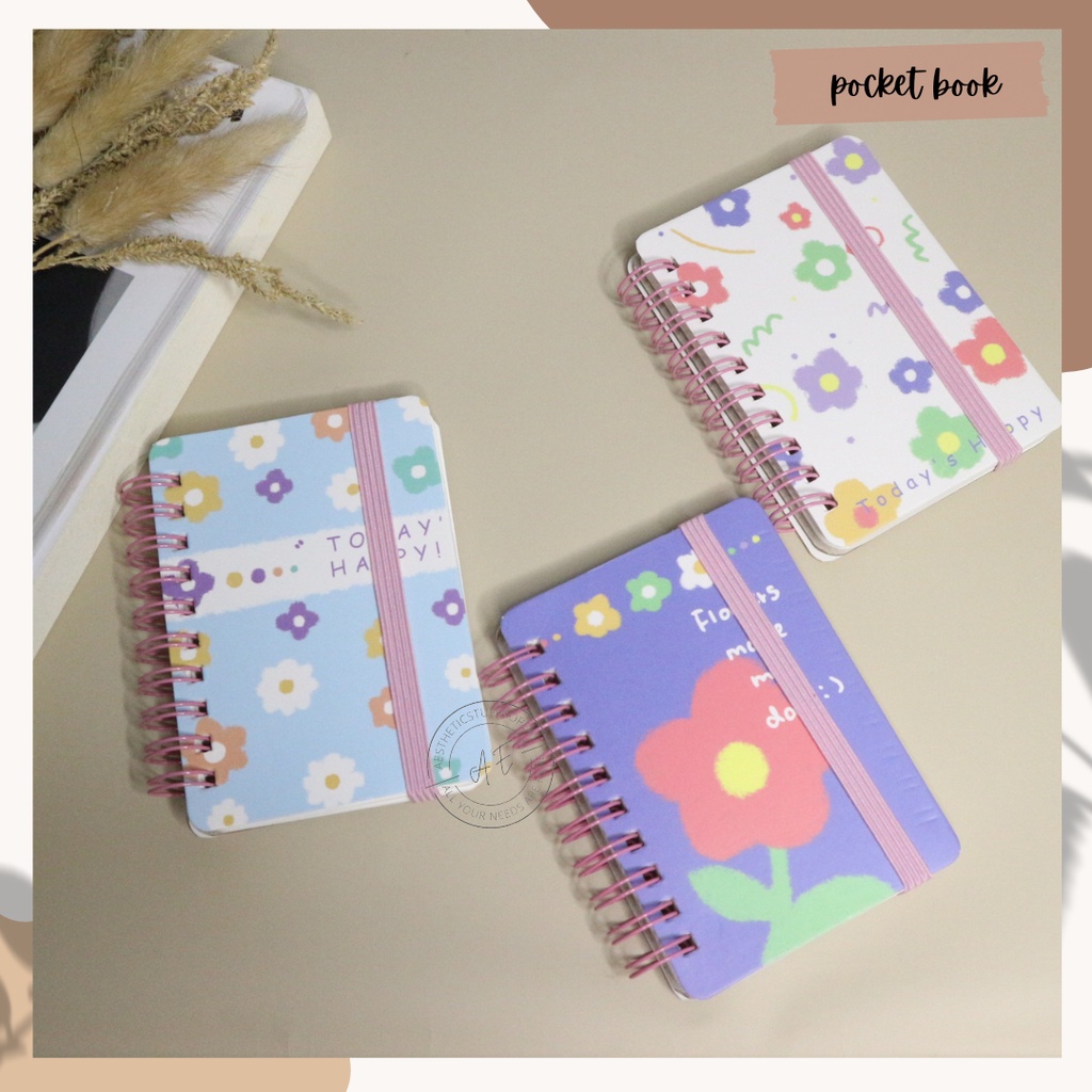 

Pocket book buku catatan mini