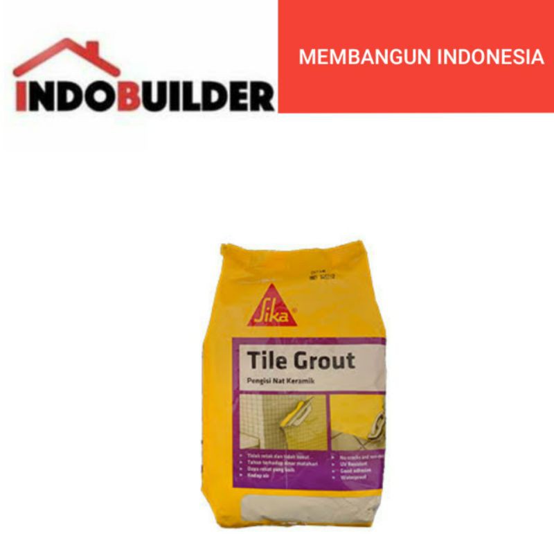 SIKA TILE GROUT 1 KG SEMUA WARNA SEMEN PENGISI NAT KERAMIK