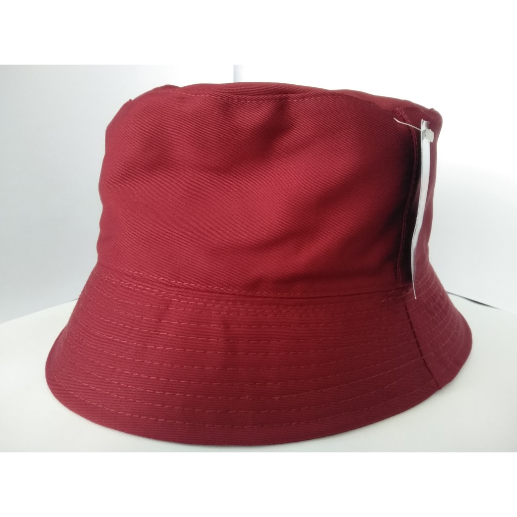 kekinian Topi Bucket Bulak Balik / Bahan Dobel Bisa Bolak-Balik