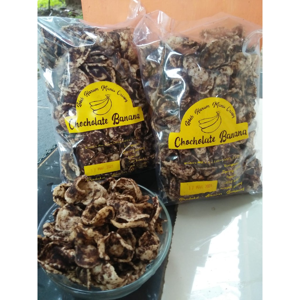 

KERIPIK PISANG AMASAR (200GRM) Open Reseller