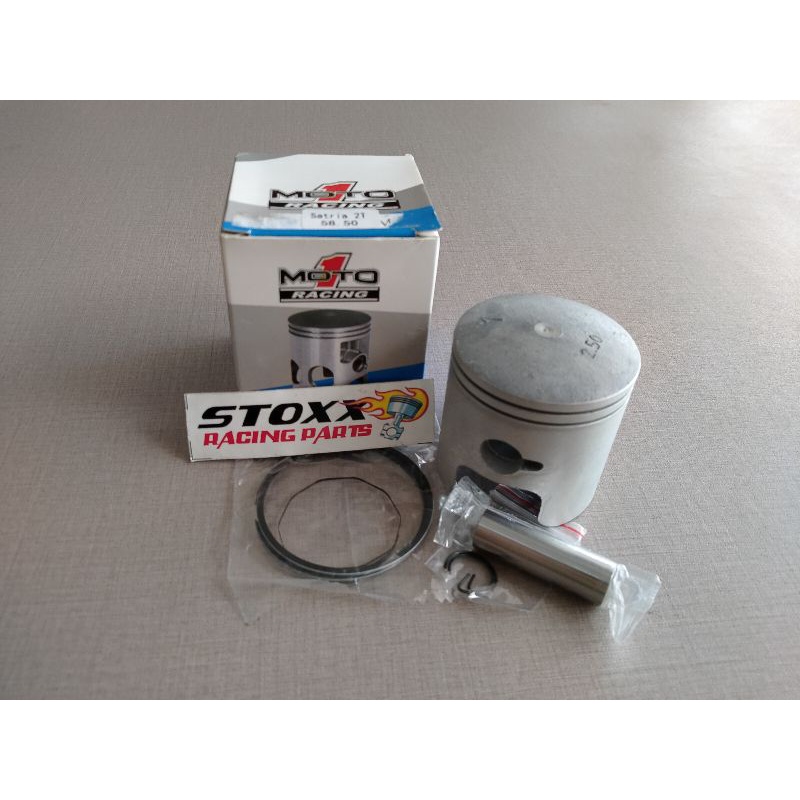 PISTON MOTO1 SATRIA 2 TAK OS 200 250 275 300 seher pin