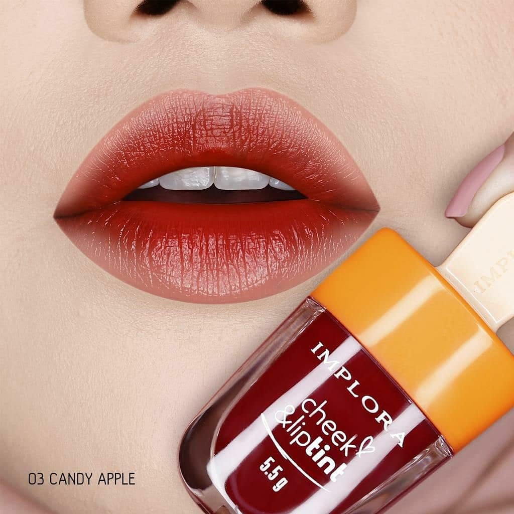 COD TERMURAH LIPTIN dan jelly tint  IMPLORA ORIGINAL 100%