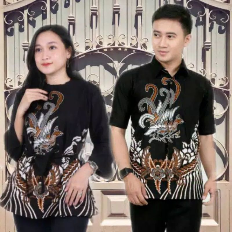 COUPEL BATIK/SERAGAM KERJA HEM PENDEK DAN BLUS