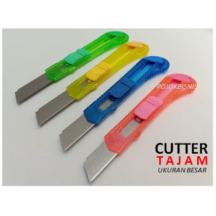 PISAU CUTTER - KATER - UK BESAR - TAJAM EKONOMIS