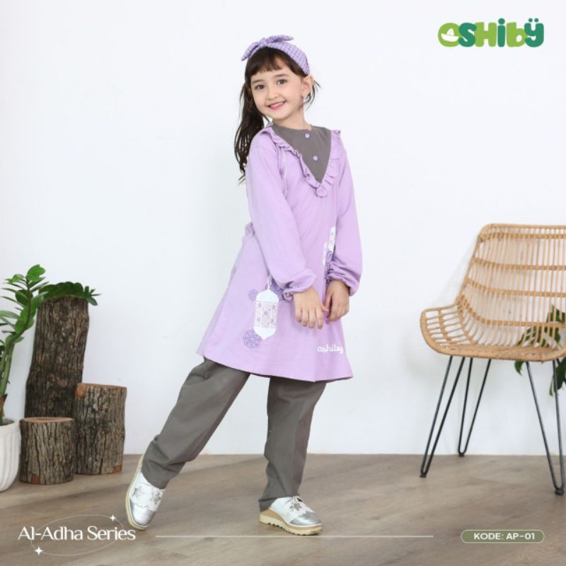 SETELAN CELANA OSHIBY ANAK PEREMPUAN 5-12 Tahun