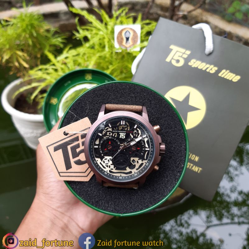 jam tangan pria T5 classic edition mewah. COD