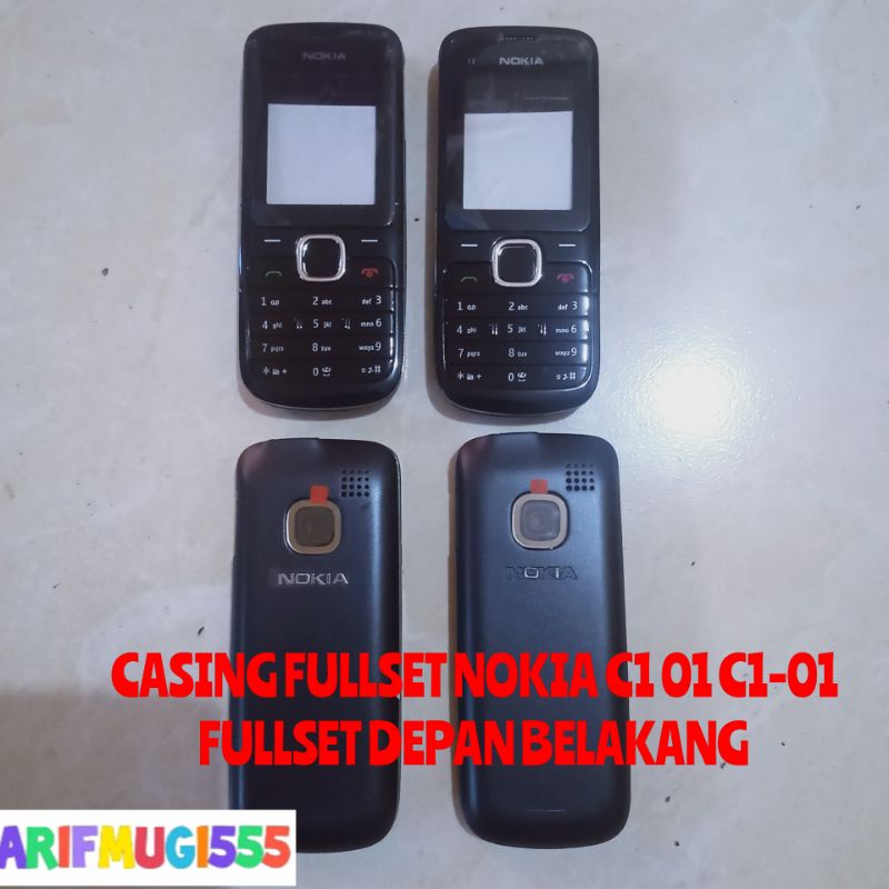 CASING KESING CASING NOKIA C1 01 C1-01 FULLSET DEPAN BELAKANG