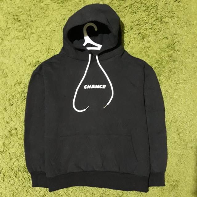 Jaket hoodie chance black