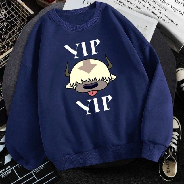 CREWNECK SWEATER UNISEX APPA VIP - ATASAN CARTOON TERLARIS