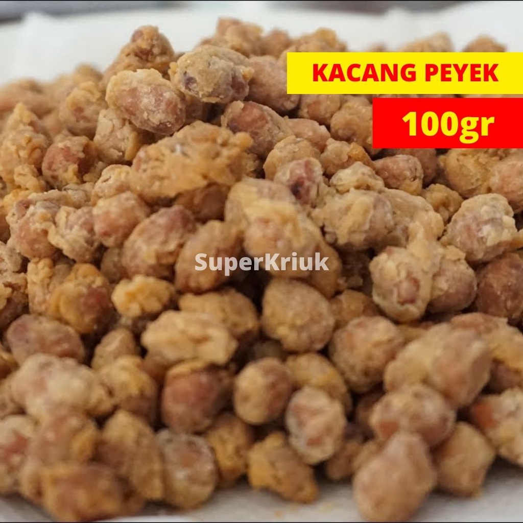 

Kacang Peyek Hawai Kacang Tepung Kacang Telur 100gr