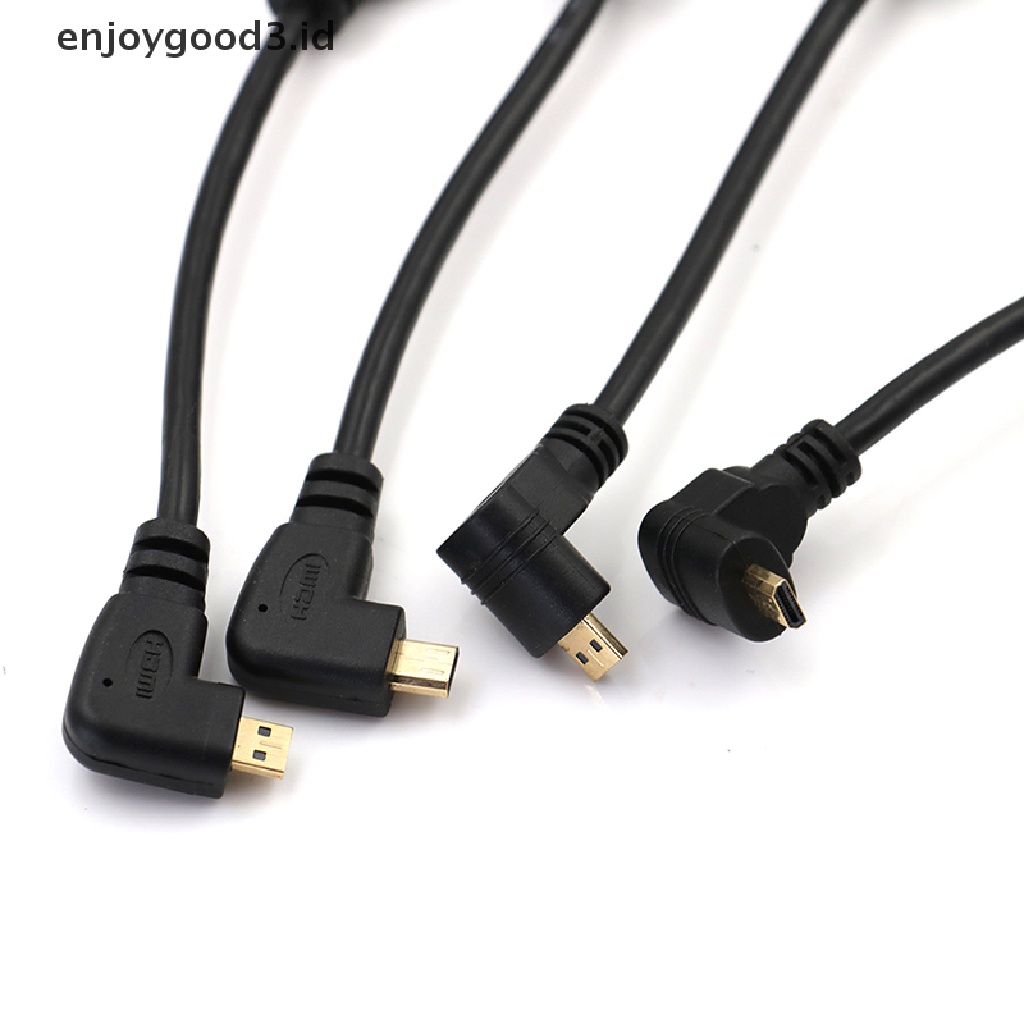 Kabel Adapter Converter Micro Hdmi Male Ke Hdmi Female Siku Kanan