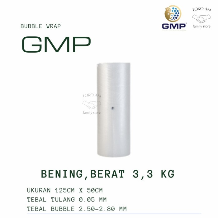 

Ginger- BUBBLE WRAP BENING 1 ROLL 3,3 KG