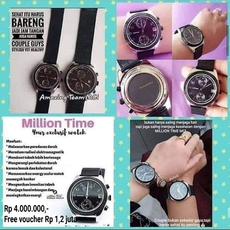 Million time watch