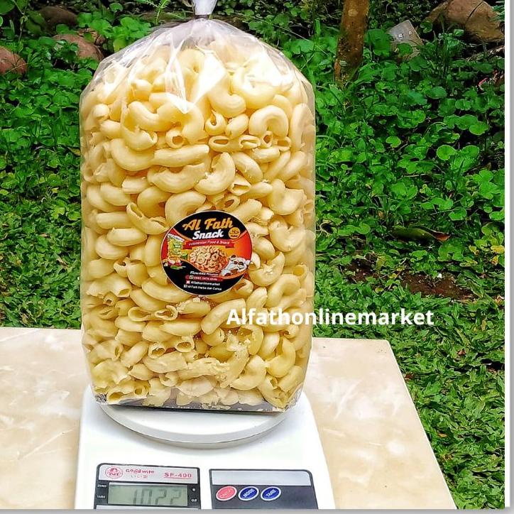 

Miliki Makaroni Keju Kraft Cheddar 1 KG - Snack Cheese Asli Keju