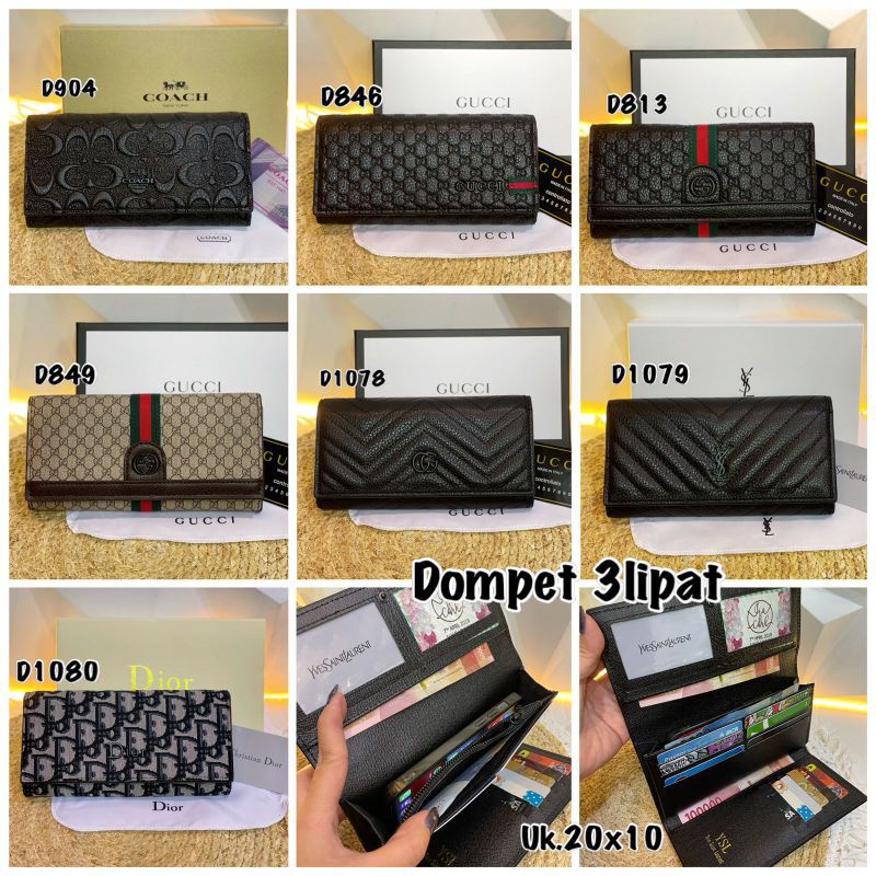 Dompet 3Lilat panjang Freebox