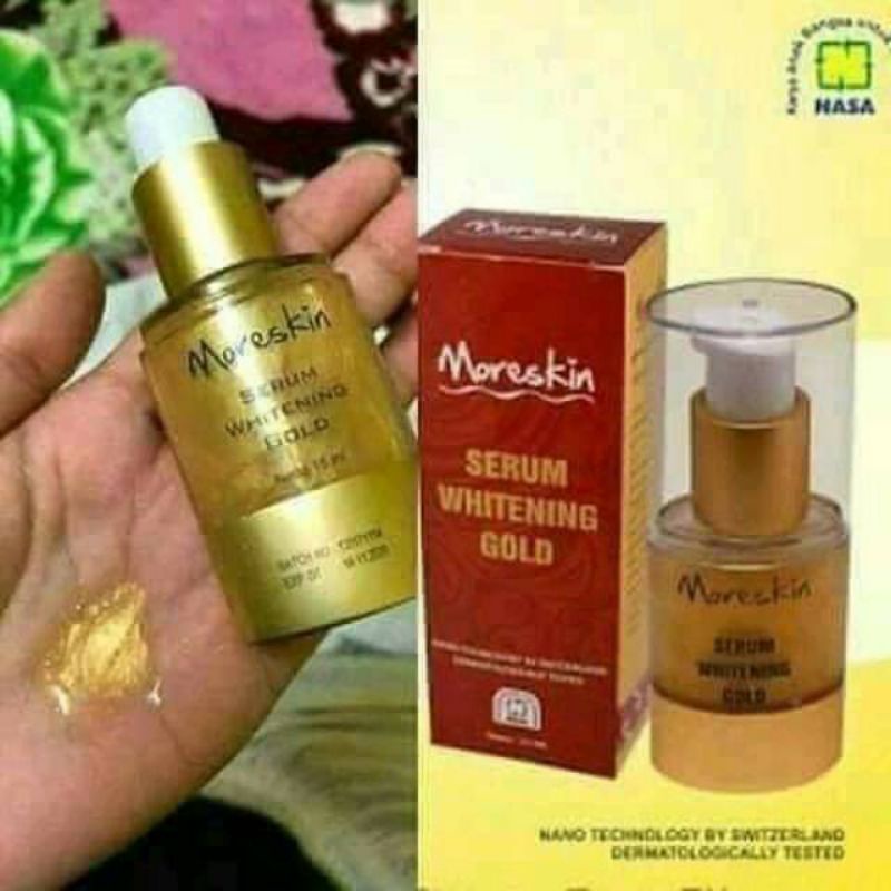 SALE SERUM WHITENING GOLD MORESKIN