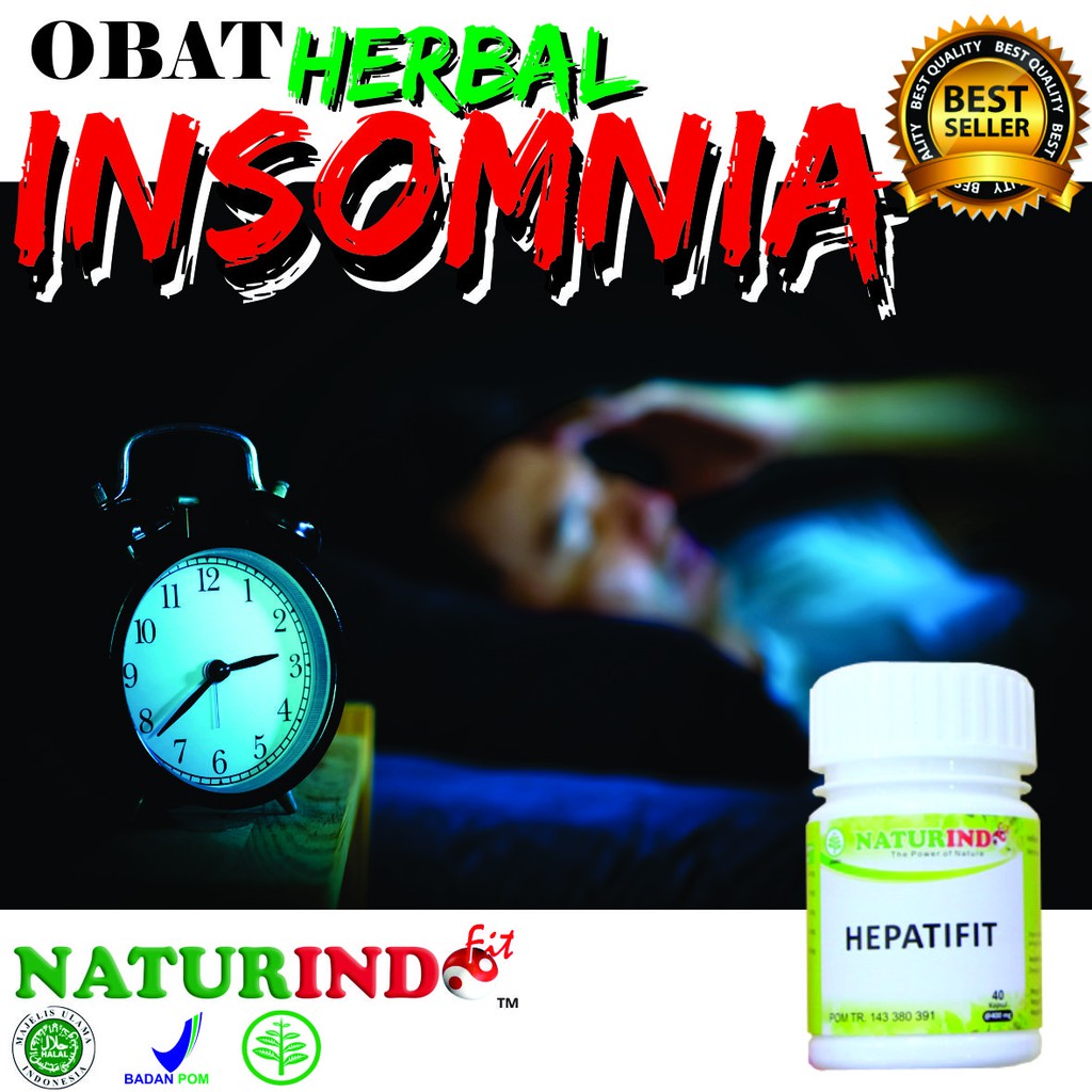Obat insomnia susah tidur ampuh herbal pil