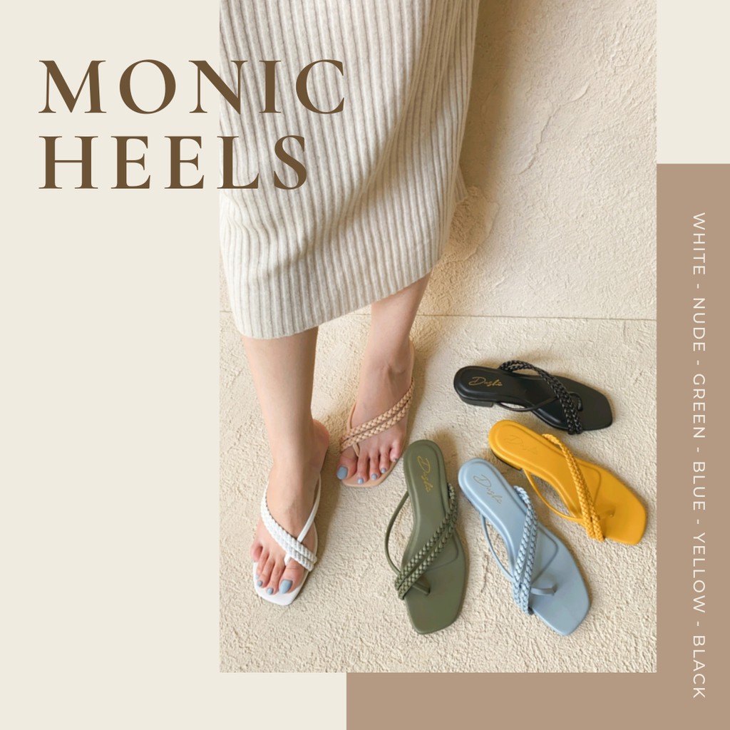 Monic heels - Sendal wanita hak tahu