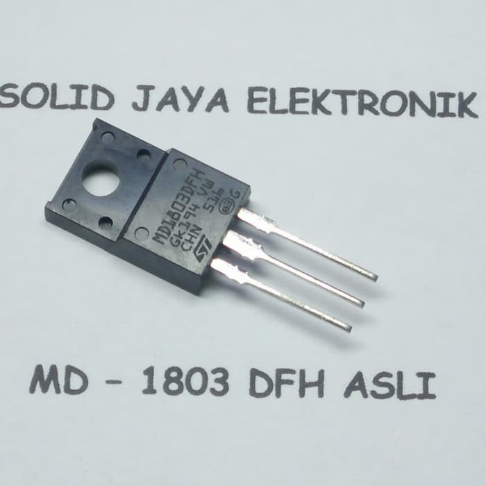 Transistor MD1803DFH ASLI ORI-TR MD 1803 DFH TR Horizontal Horisontal