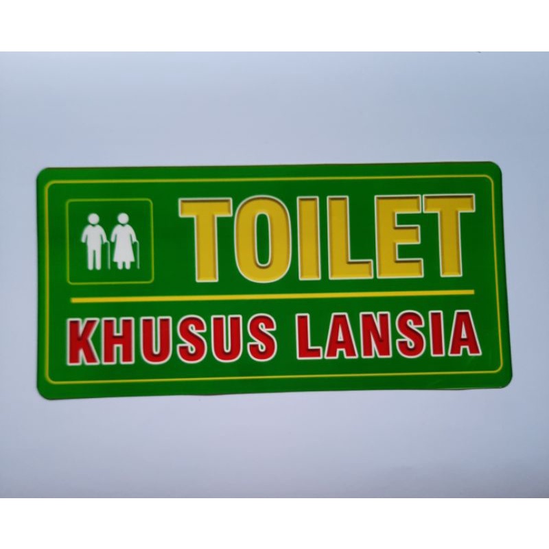 

Stiker Toilet Lansia | Stiker Toilet Khusus Lansia | Stiker Kamar Mandi