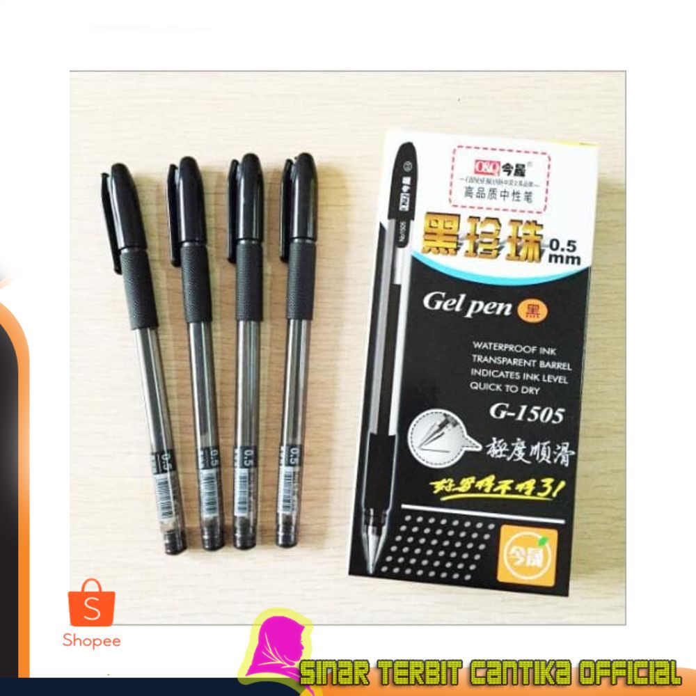 

Promo Gel Pen Pena jel Pulpen Gel O&Q G-1505 0.5mm