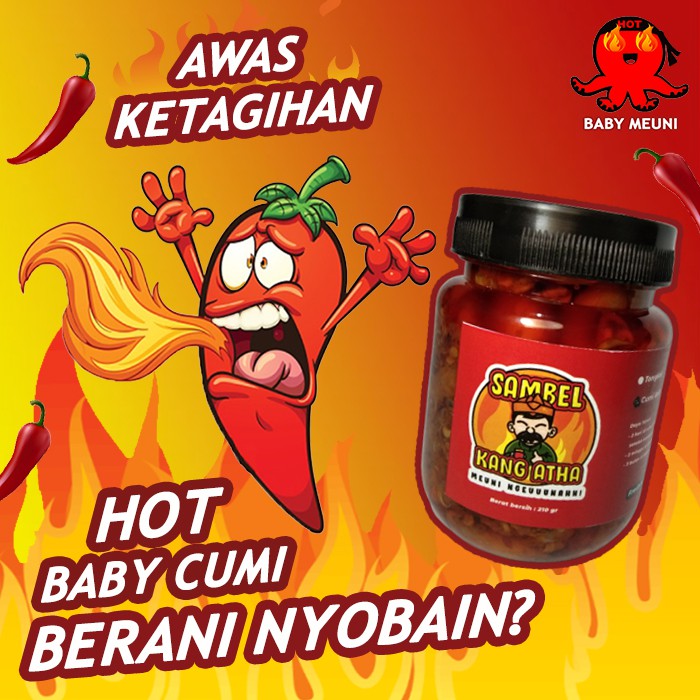 

BABY MEUNI AX07 SAMBEL SAMBAL MAKANAN BABY CUMI ASIN BABY PEDES PEDAS HOMEMADE SAMBAL HOT