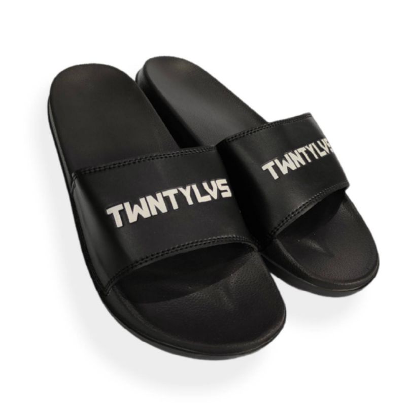 Sandal pria slide twenty lives, sandal slide pria anti licin, sendal casual slip on