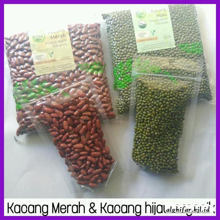 

Makanan-Kering- Kacang Hijau Dan Merah Lingkar Organik Repack 100Gr - Kacang Hijau -Aneka.